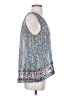 Joie Blue Sleeveless Blouse Size S - photo 4