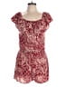 Aeropostale 100% Rayon Paisley Red Romper Size L - photo 1