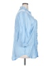Unbranded 100% Polyester Blue 3/4 Sleeve Blouse Size 3X - photo 4