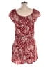 Aeropostale 100% Rayon Paisley Red Romper Size L - photo 2