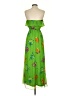 Old Navy 100% Polyester Tropical Green Casual Dress Size XS - photo 2