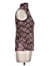 Wanda Nylon Burgundy Sleeveless Blouse Size L - photo 4