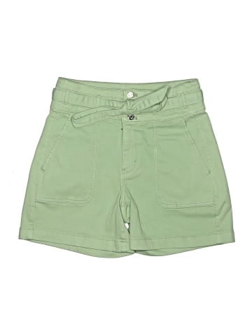 White House Black Market Khaki Shorts (view 1)