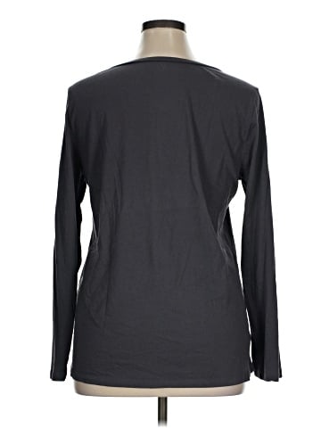 Ann Taylor LOFT Outlet Long Sleeve T-Shirt (view 2)