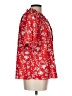 MELLODAY 100% Polyester Red 3/4 Sleeve Blouse Size L - photo 4