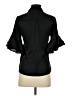 Opening Ceremony 100% Silk Solid Black Blouse Size XS - photo 2