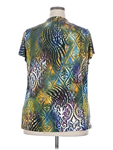DressBarn Short Sleeve Blouse (view 2)