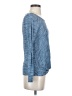 I.N. San Francisco Blue Long Sleeve Top Size S - photo 4