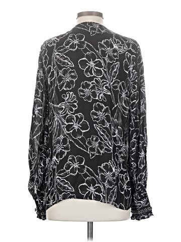 Kobi Halperin Long Sleeve Silk Top (view 2)
