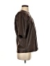 LE BOP 100% Polyurethane Brown Short Sleeve Top Size S - photo 4