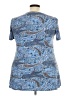 Popyoung Paisley Blue Short Sleeve T-Shirt Size 2X - photo 2