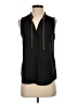 MICHAEL Michael Kors 100% Polyester Black Sleeveless Blouse Size S - photo 1