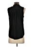 MICHAEL Michael Kors 100% Polyester Black Sleeveless Blouse Size S - photo 2