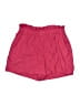 Express Solid Red Shorts Size M - photo 1