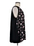 Claudia Richard Black Sleeveless Top Size M (estimated) - photo 4