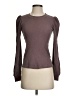 AMO Brown Long Sleeve Top Size XS - photo 1