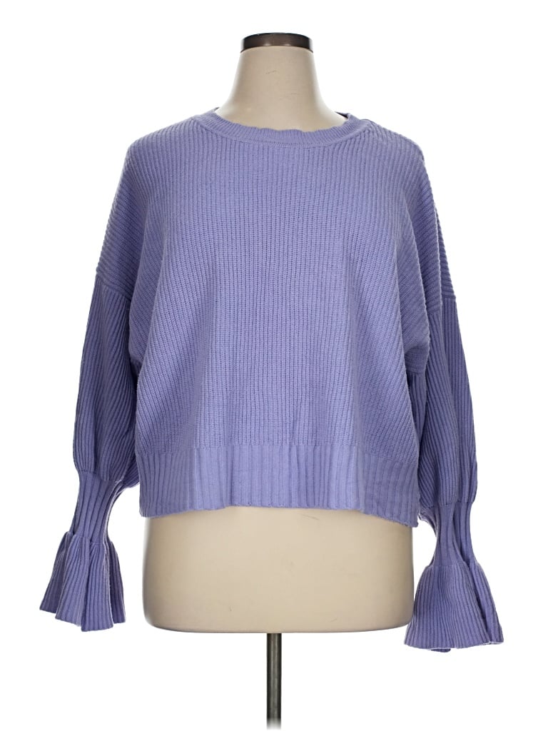 Pre-owned Moth Pullover Sweater In Purple
