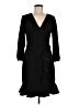 J.Crew 100% Polyester Black Cocktail Dress Size 6 - photo 1