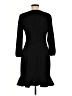 J.Crew 100% Polyester Black Cocktail Dress Size 6 - photo 2
