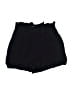 Zara 100% Baumwolle Solid Black Shorts Size XS - photo 1