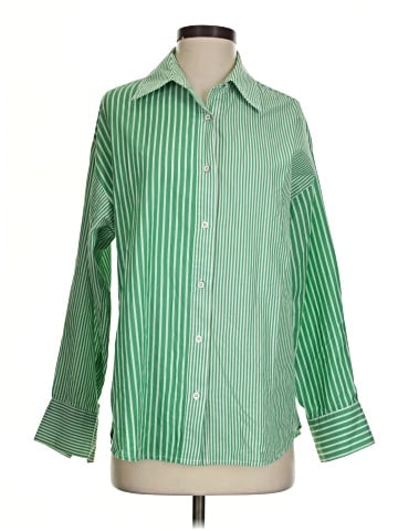 CAbi Long Sleeve Button-Down Shirt (view 1)