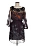 Max Studio Print Black Cocktail Dress Size M - photo 1
