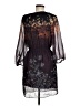 Max Studio Print Black Cocktail Dress Size M - photo 2