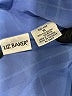 Liz Baker Blue Long Sleeve Blouse Size 16 - photo 7