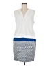 Axara Paris Graphic White Casual Dress Size EU 40 / US 10 - photo 1