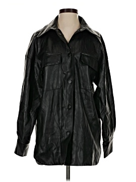 H&M Faux Leather Jacket (view 1)