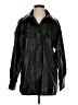 H&M 100% Polyester Black Faux Leather Jacket Size XS - photo 1
