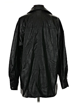 H&M Faux Leather Jacket (view 2)