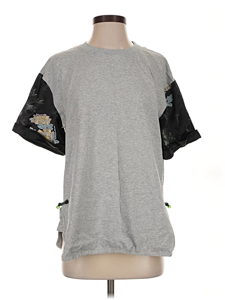 Pre-owned Assorted Brands Short Sleeve T-shirt In Gray