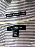 Lands' End 100% Baumwolle Stripes Blue 3/4 Sleeve Button-Down Shirt Size 20 - photo 7