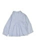 Zara Hearts Blue Long Sleeve Button-Down Shirt Size 4 - photo 2