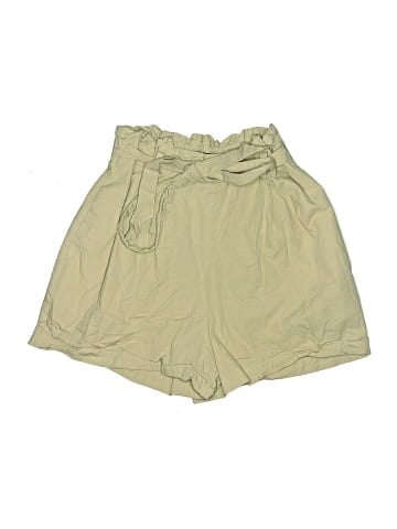 Zara Khaki Shorts (view 1)