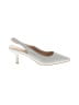 Dream Pairs Metallic Silver Heels Size 7 - photo 1