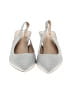 Dream Pairs Metallic Silver Heels Size 7 - photo 2
