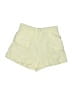 Zara Solid Yellow Khaki Shorts Size XS - photo 1