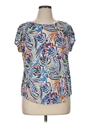 C&C California Short Sleeve Blouse (view 1)