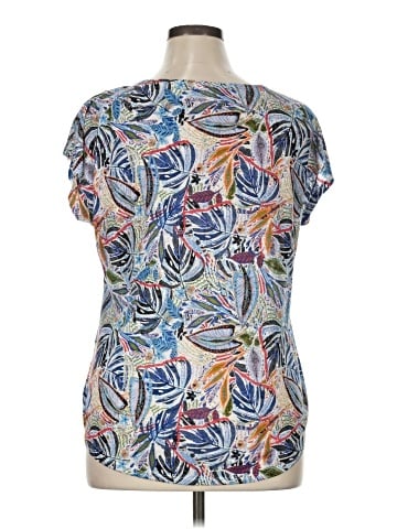 C&C California Short Sleeve Blouse (view 2)