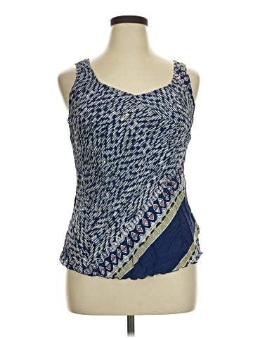 Nic + Zoe Sleeveless Silk Top (view 1)