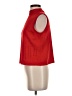 St. John Red Sweater Vest Size S - photo 5