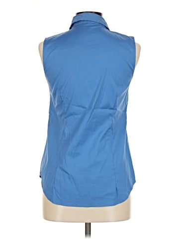 Ann Taylor Sleeveless Button-Down Shirt (view 2)