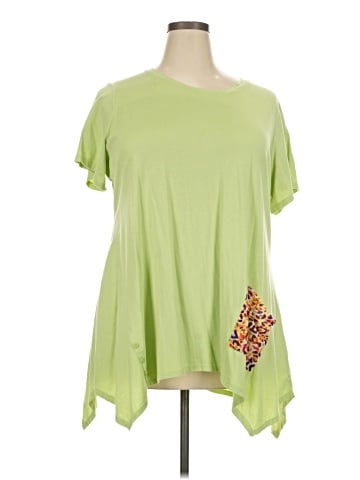 LOGO by Lori Goldstein Short Sleeve T-Shirt (view 1)