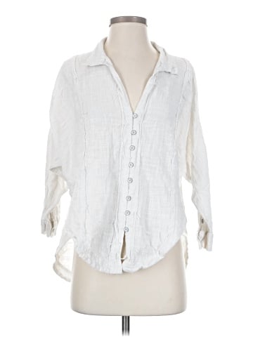 We the Free 3/4 Sleeve Button-Down Shirt (view 1)