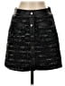 Aqua Tweed Black Casual Skirt Size S - photo 1