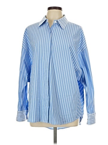 Express Long Sleeve Button-Down Shirt (view 1)