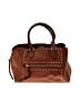 Cole Haan 100% Leather Solid Brown Leather Satchel One size - photo 1
