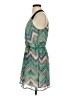 Adelyn Rae 100% Polyester Chevron-herringbone Green Casual Dress Size S - photo 5